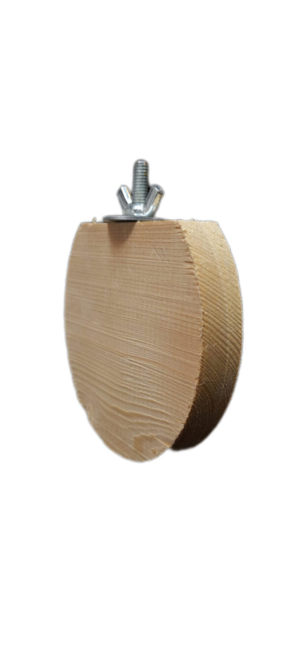 نشیمن نیم گرد پرندگان (چوب بهداشتی و مقاوم)